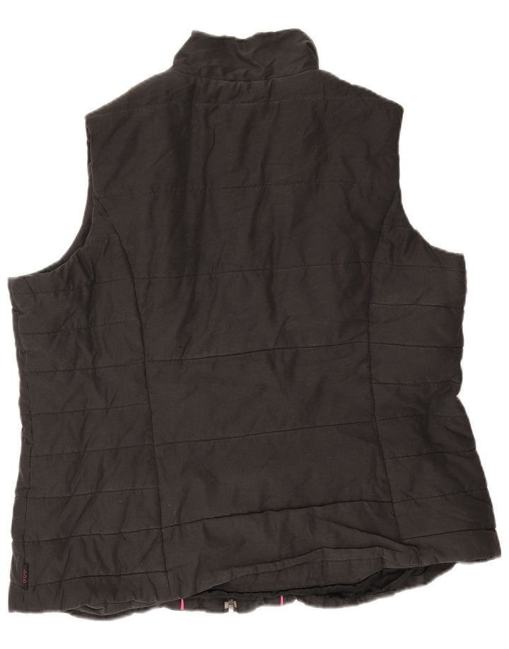 Marks & Spencer Gilet rembourré femme UK 18 XL Noir Polyester