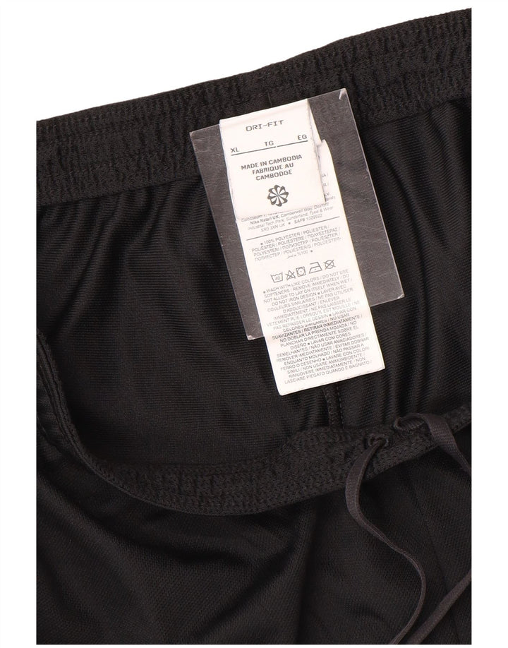 Nike Pantalon de survêtement Dri Fit pour homme XL Noir Polyester