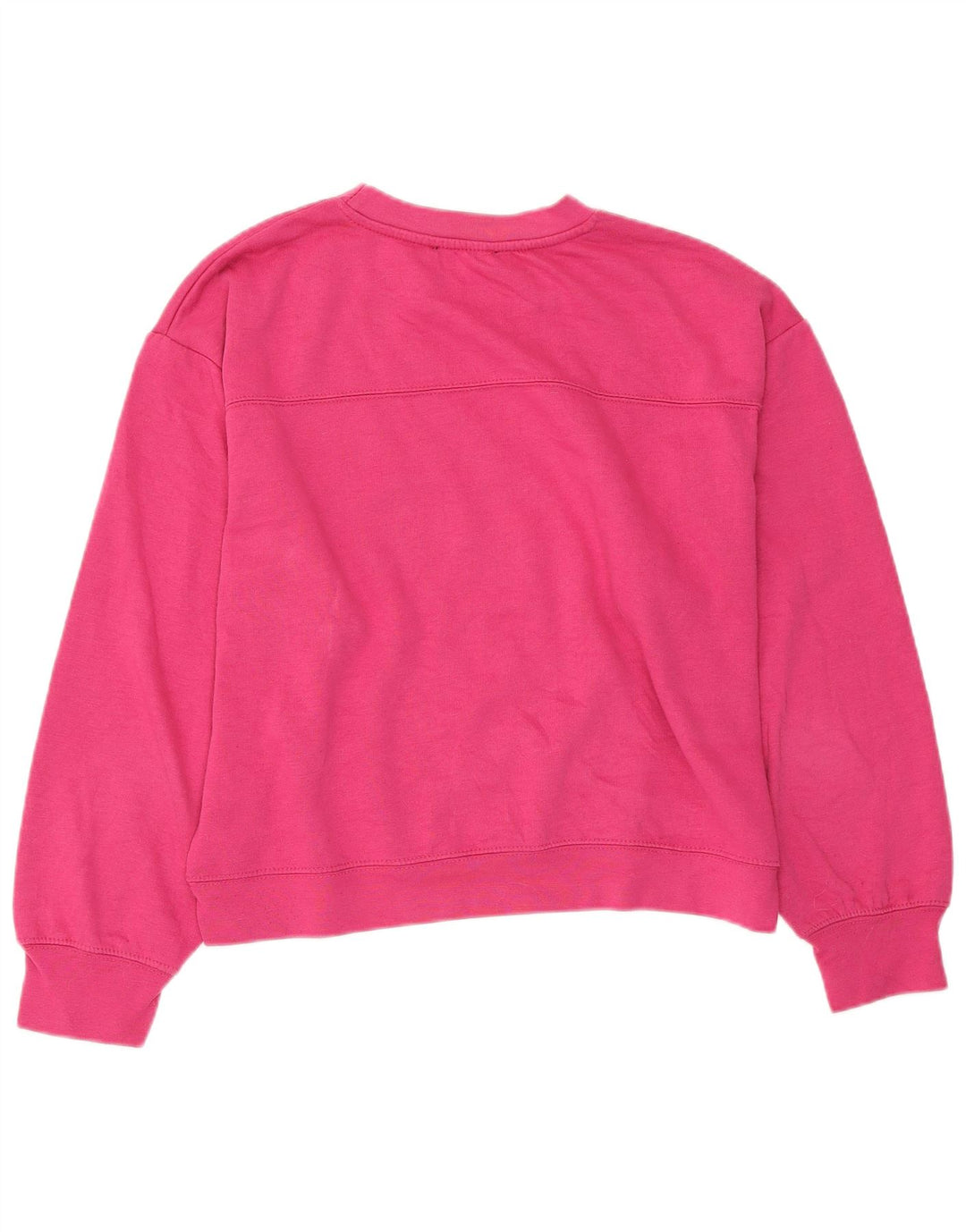 ZARA Femme Sweat-shirt surdimensionné UK 16 Large Rose