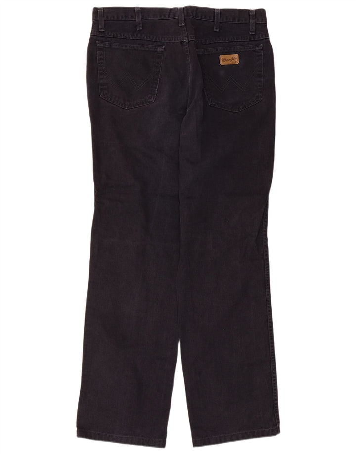 Wrangler Jean droit homme W36 L32 bleu marine coton