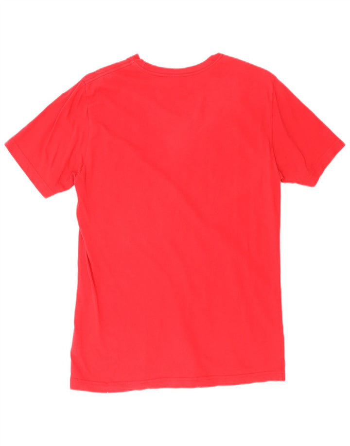 Nike Homme Coupe Standard T-Shirt Graphique Haut Rouge Moyen Coton