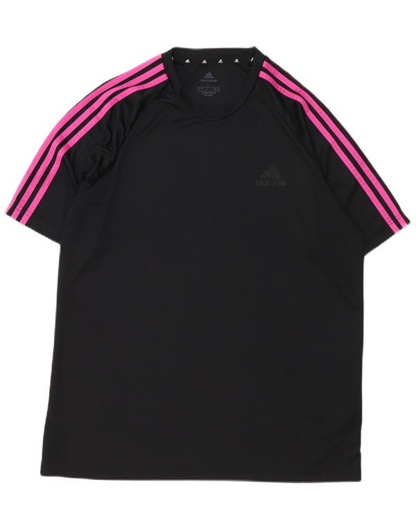 Adidas Hommes Aeroready T-Shirt Haut Grand Noir Polyester