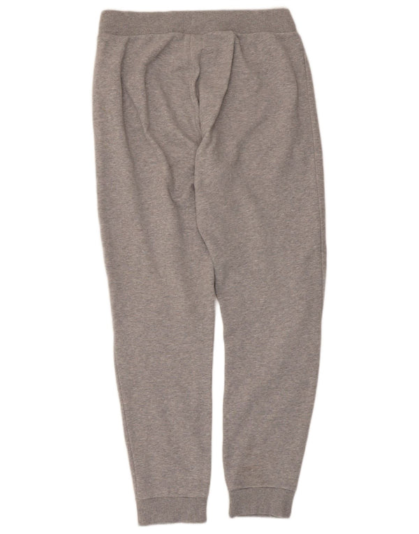 Adidas Pantalon de survêtement graphique pour femme Joggers UK 12 Gris moyen Coton