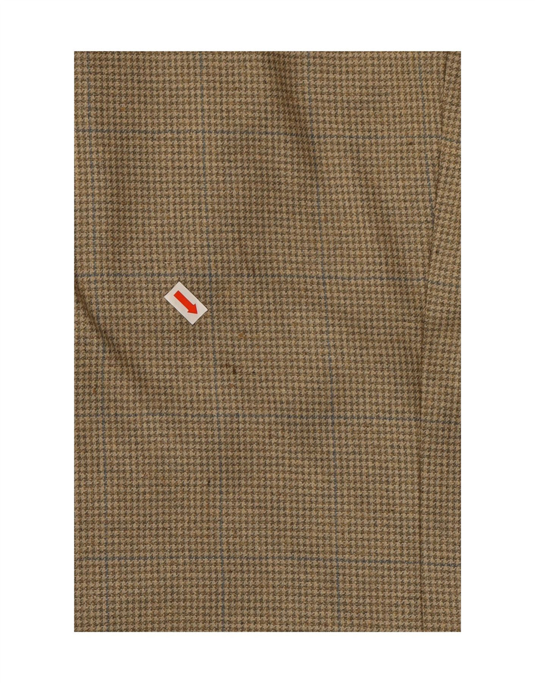 EDDIE BAUER Mens 2 Button Blazer Jacket UK 40 Large Khaki Houndstooth Silk Vintage Eddie Bauer and Second-Hand Eddie Bauer from Messina Hembry 