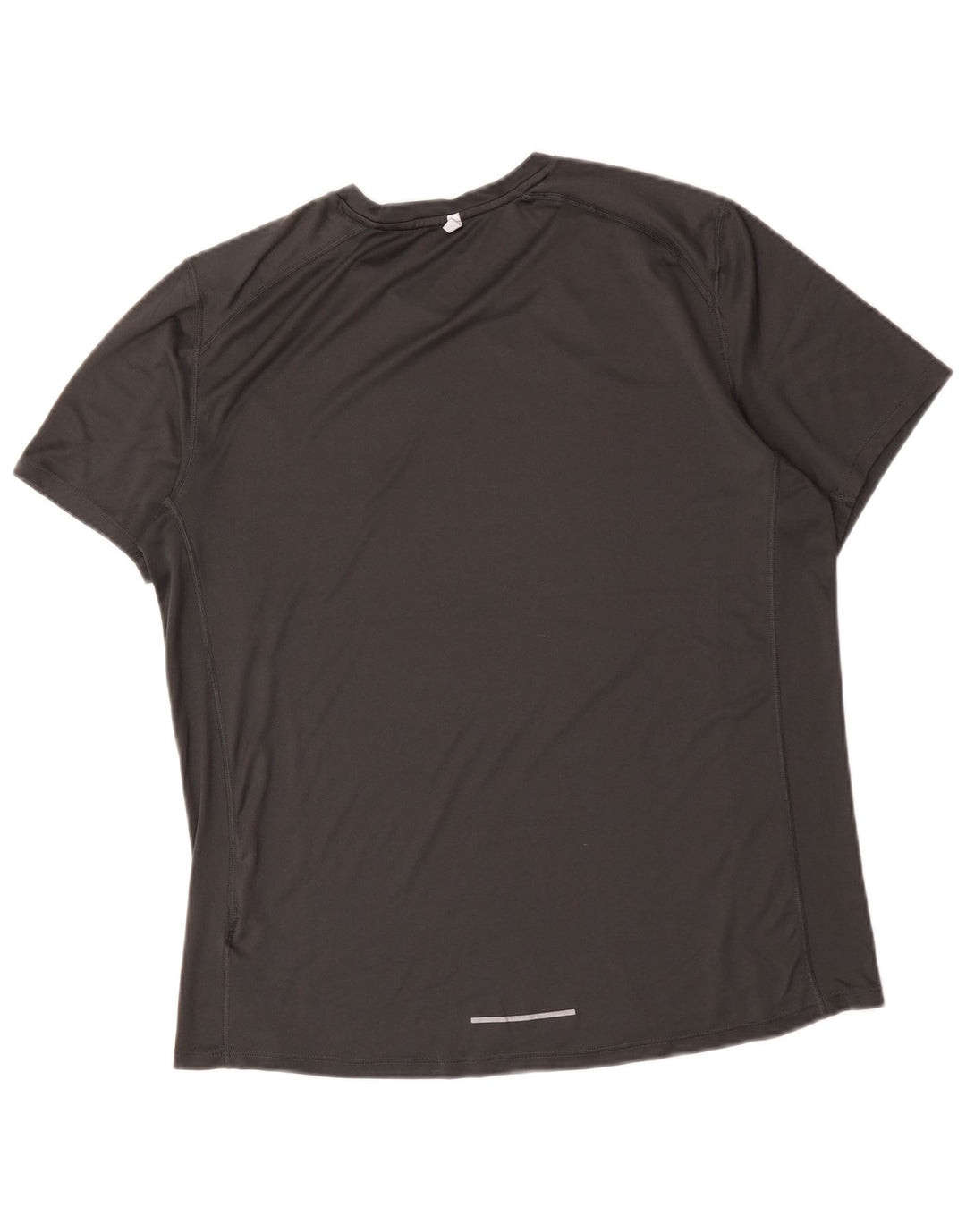 Nike Homme Dri Fit T-Shirt Haut Gris Moyen Polyester