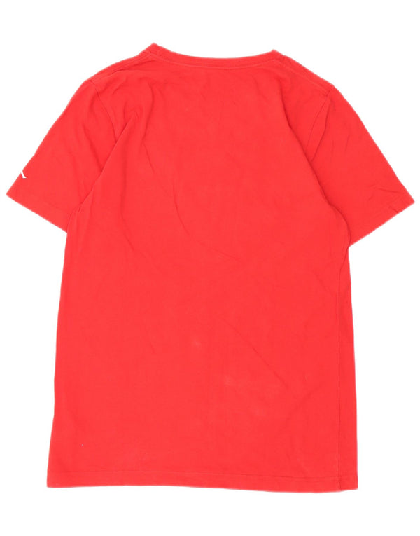 Jordan T-shirt graphique pour garçon 13-14 ans XL Rouge Coton