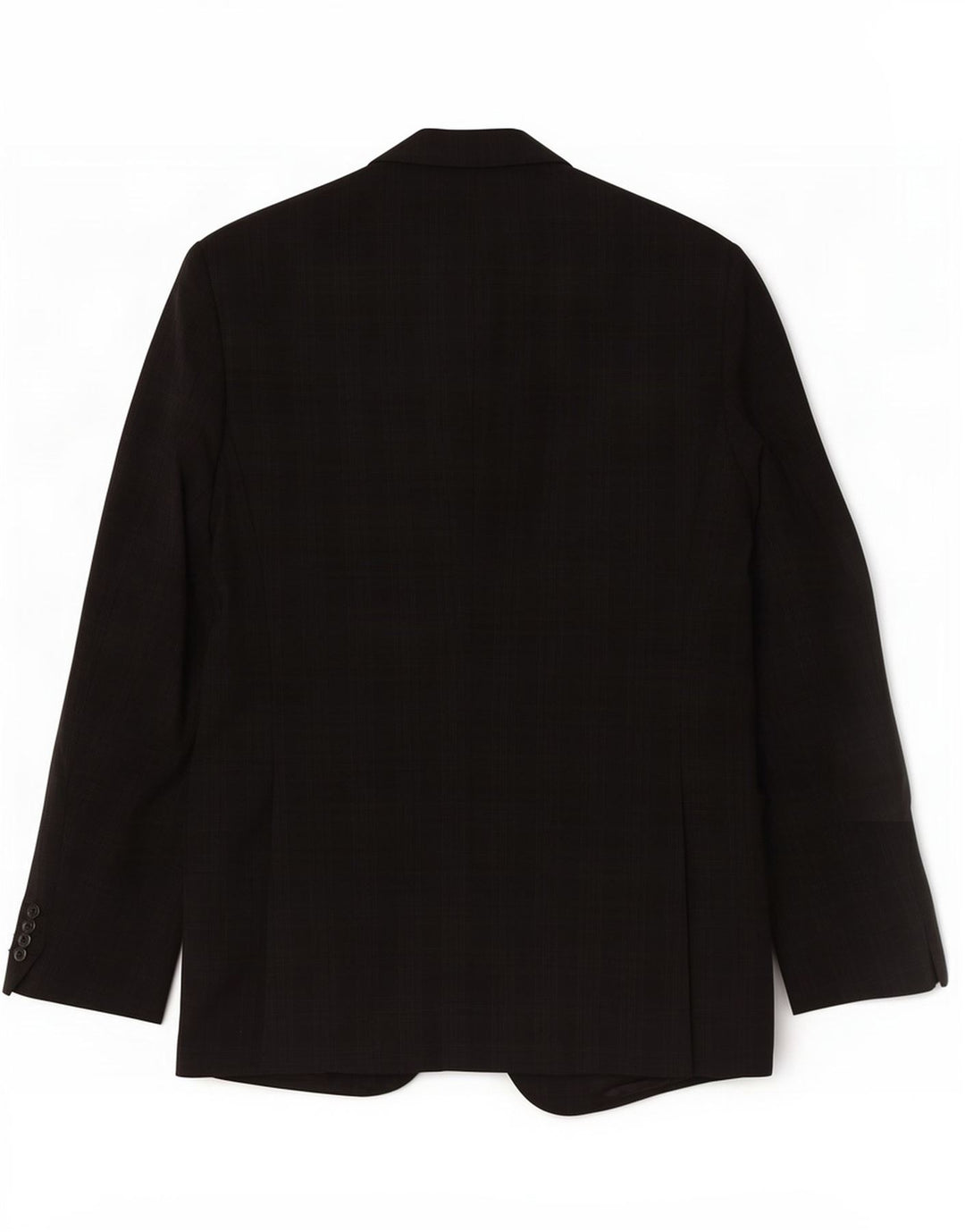 Pal Zileri Veste blazer à 2 boutons pour homme IT 50 en laine vierge à carreaux noirs