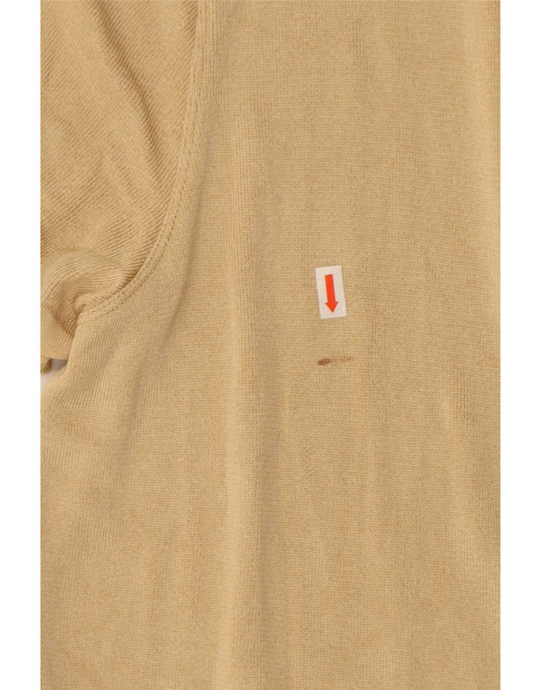 Max Mara Pull cardigan ouvert à manches courtes pour femme UK 14 Beige moyen