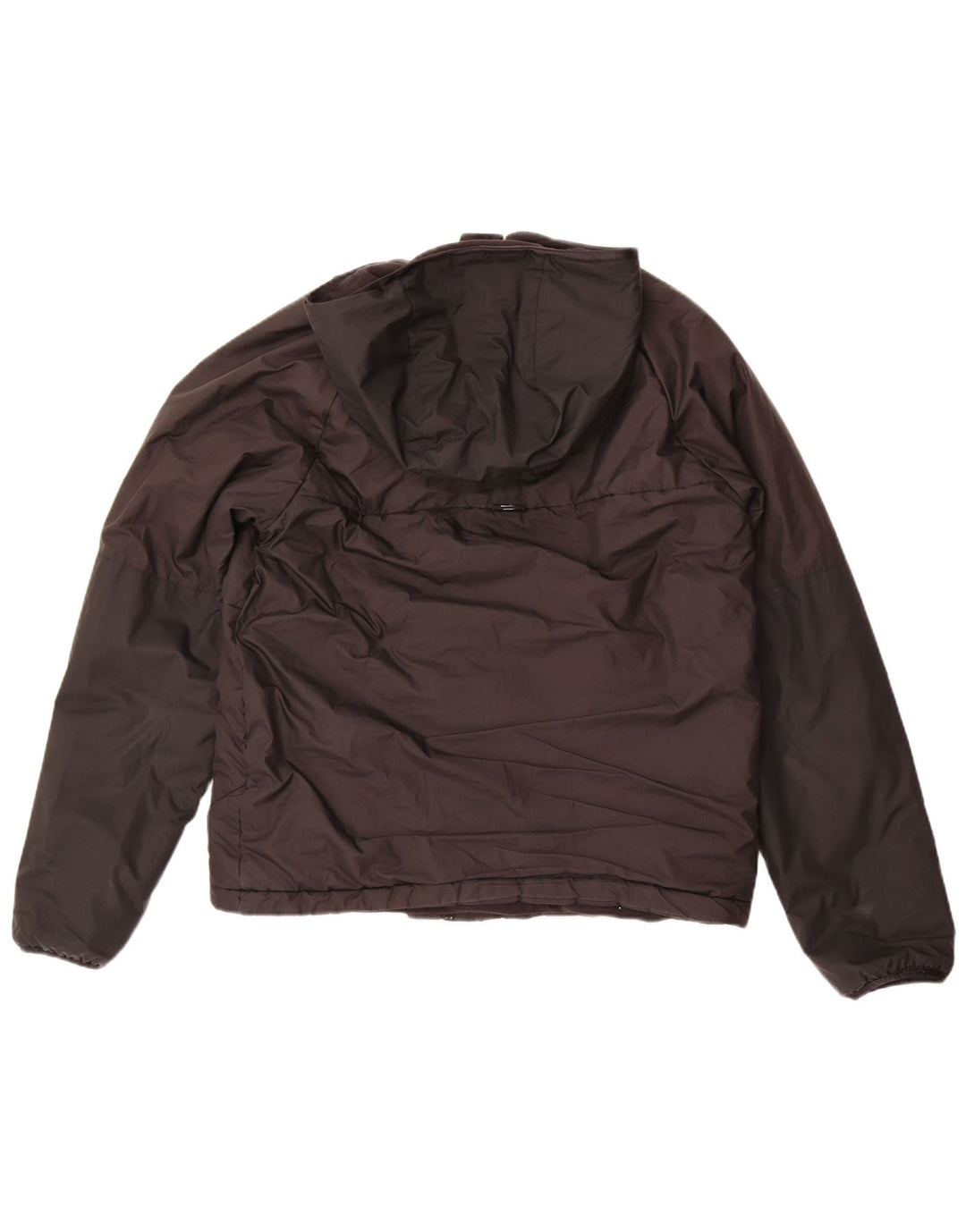 Nike Veste coupe-vent à capuche Therma-Fit pour femme UK 14 Noir moyen