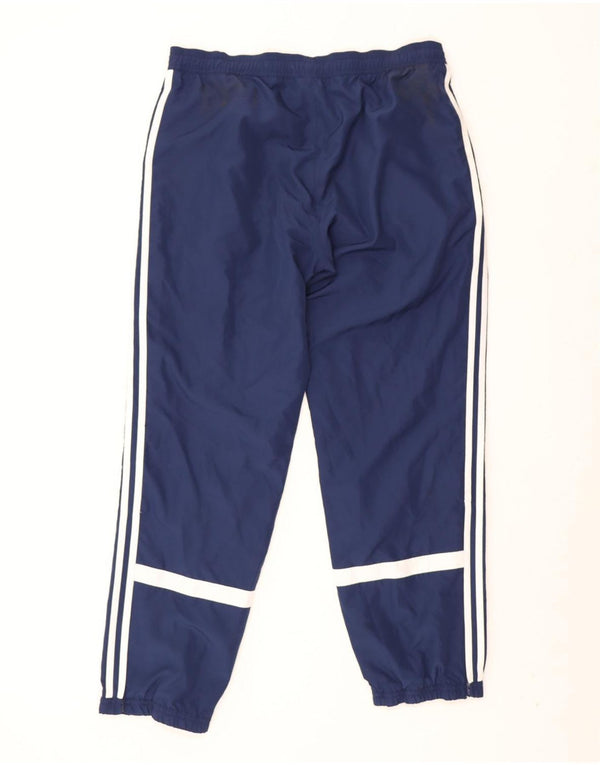 Adidas Pantalon de survêtement pour homme Pantalon de jogging Large Bleu marine Polyester