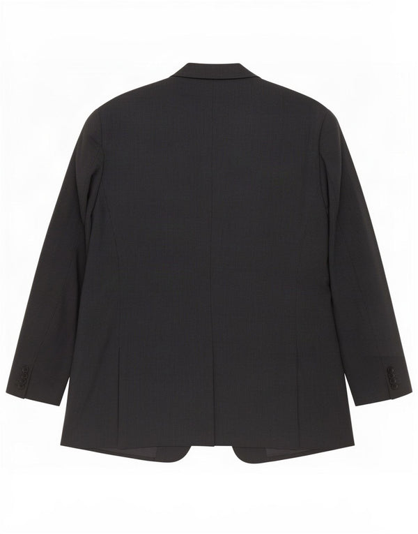 Giorgio Armani Veste blazer à 2 boutons pour homme IT 52 XL Noir à fines rayures