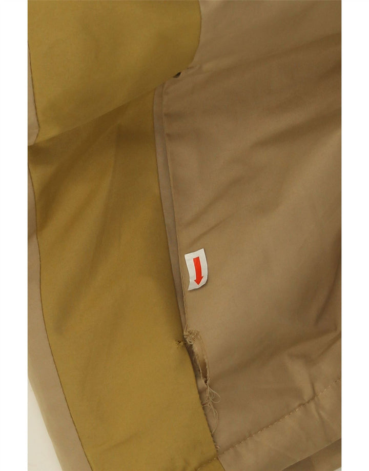 Jack & Jones Veste coupe-vent graphique pour homme UK 36 Small Beige Colourblock