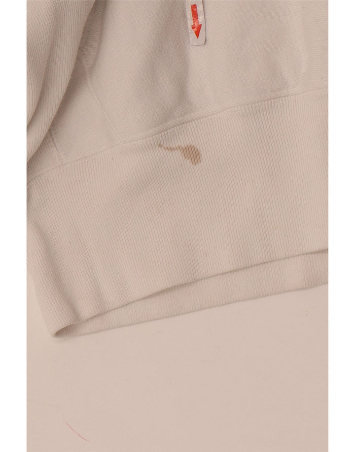 Champion Pull à capuche pour homme Petit coton blanc