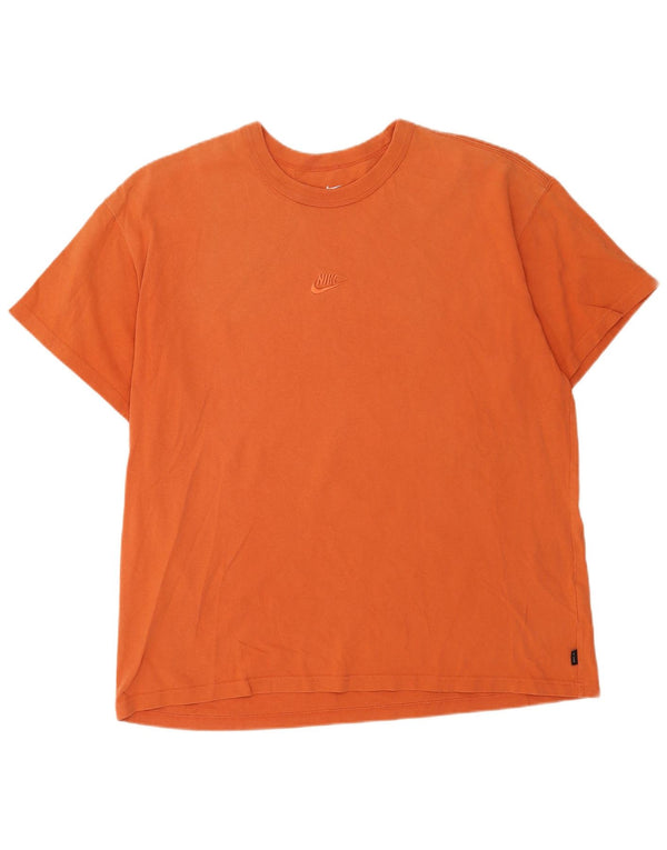 Nike T-Shirt Homme Top XL Coton Orange