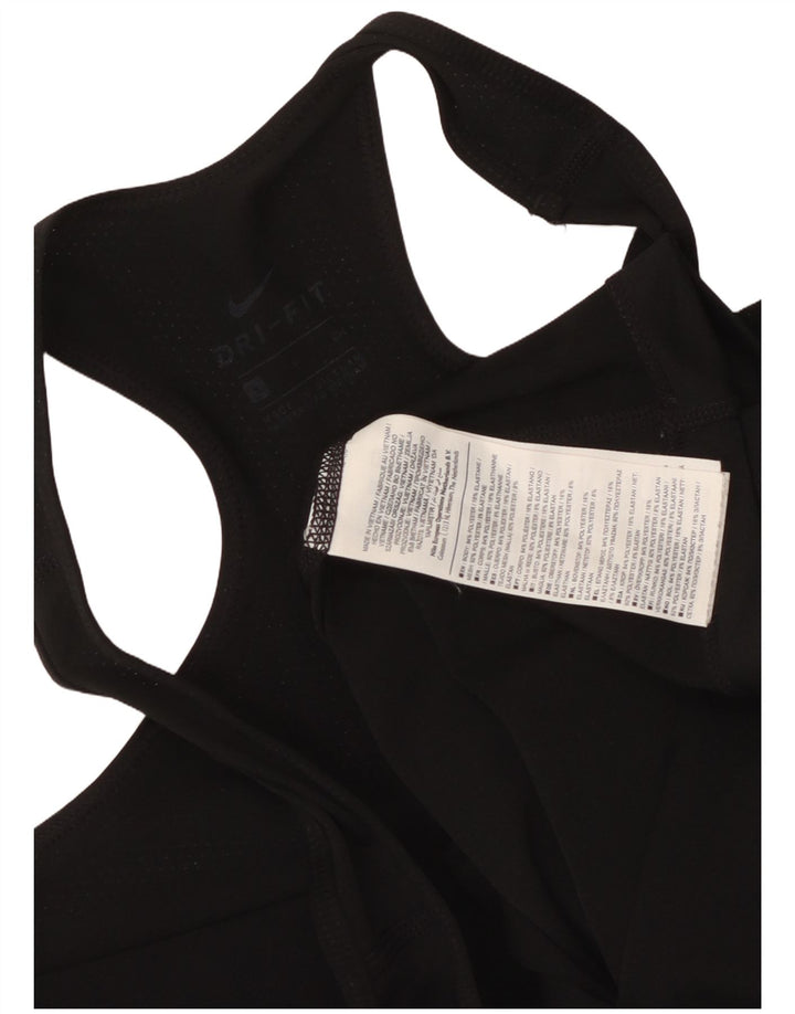 Nike Débardeur graphique pour femme UK 10 Petit Noir Polyester