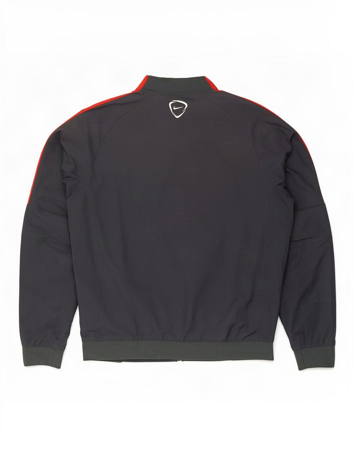 Veste de Survêtement Eintracht Frankfurt Nike Homme Gris Moyen Colorblock
