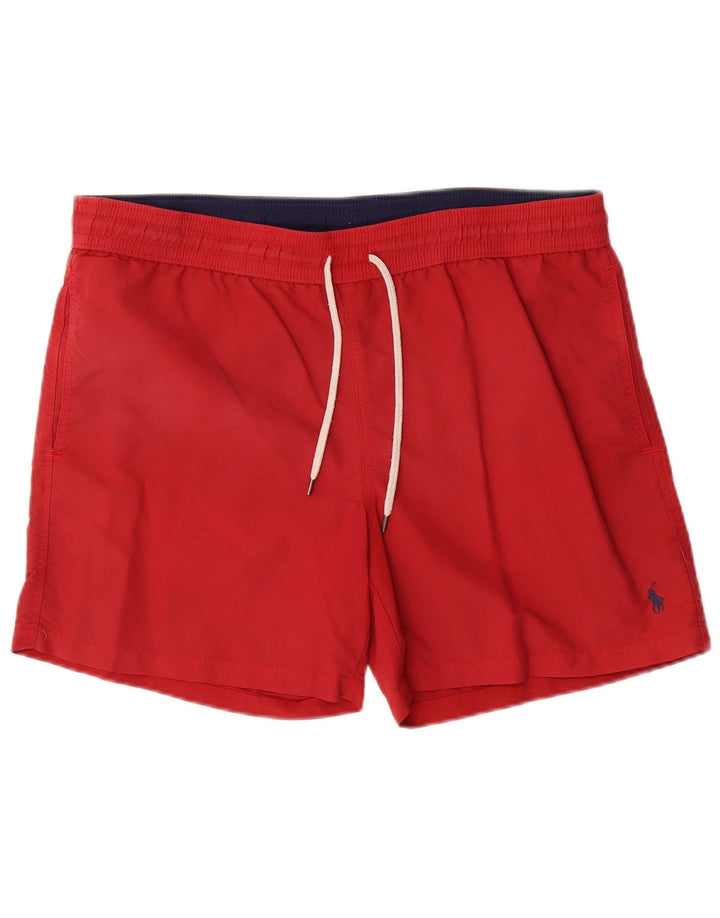 Polo Ralph Lauren Short de bain homme nylon rouge moyen