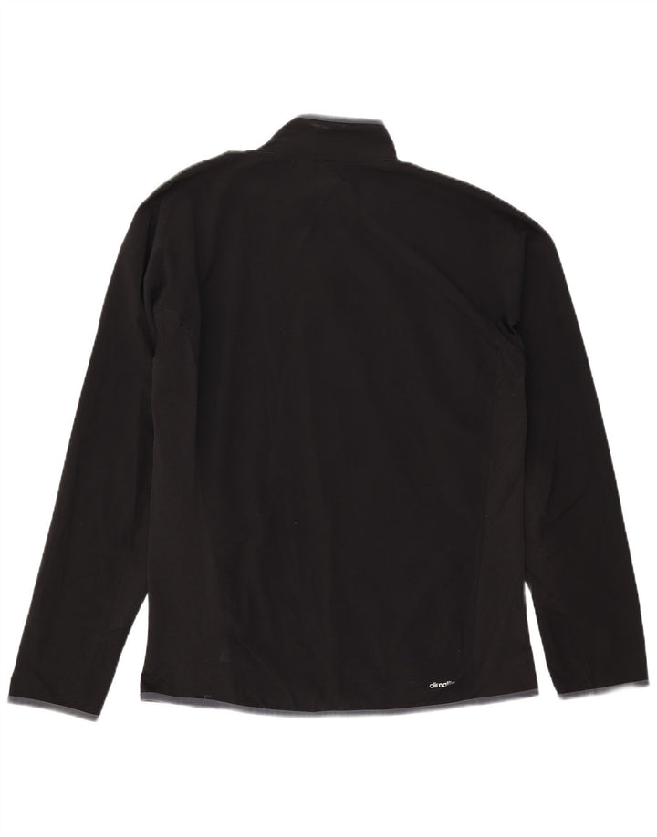 Adidas Veste de survêtement Climalite pour homme Noir moyen Polyester