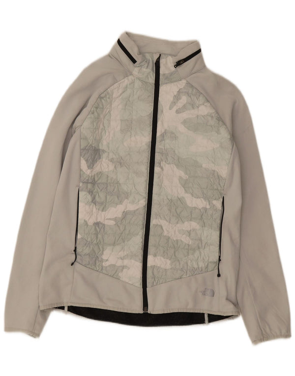 The North Face Veste de survêtement pour femme UK 16 Large Vert Camouflage