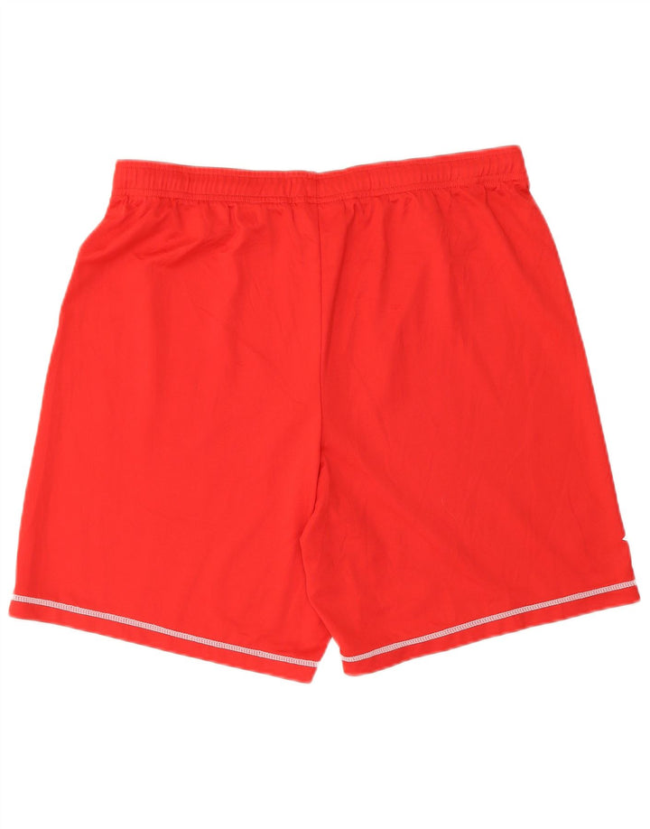 LOTTO Short de Sport Homme Rouge Moyen Polyester