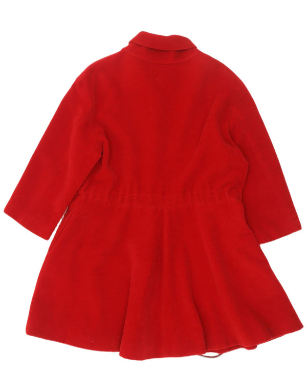 Deni-Cler Manteau surdimensionné pour femme UK 10 Petite laine rouge