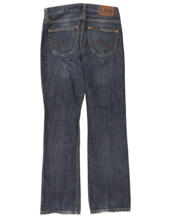 Lee Boys Scott Straight Jeans 11-12 ans W26 L30 Bleu Marine Coton