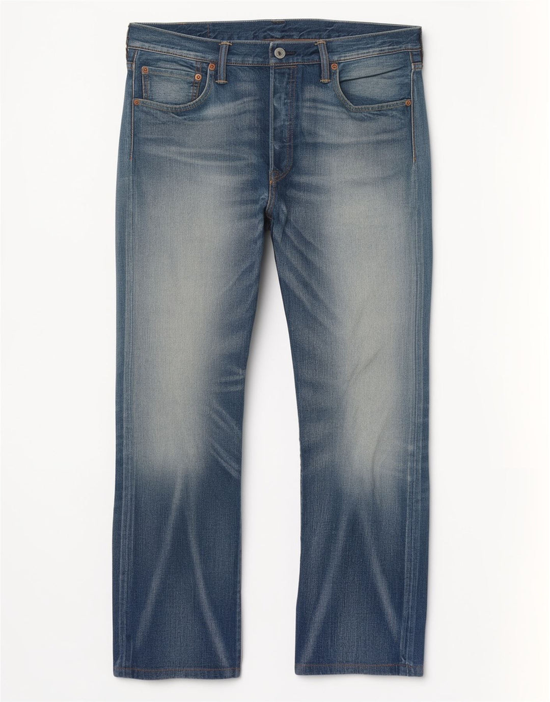 Levi's Jean Droit 501 Homme Bleu W34 L28 Coton