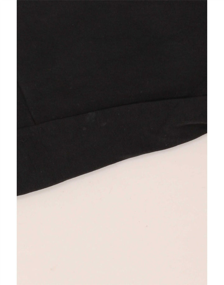 Nike Pull à capuche zippé pour homme Petit coton noir