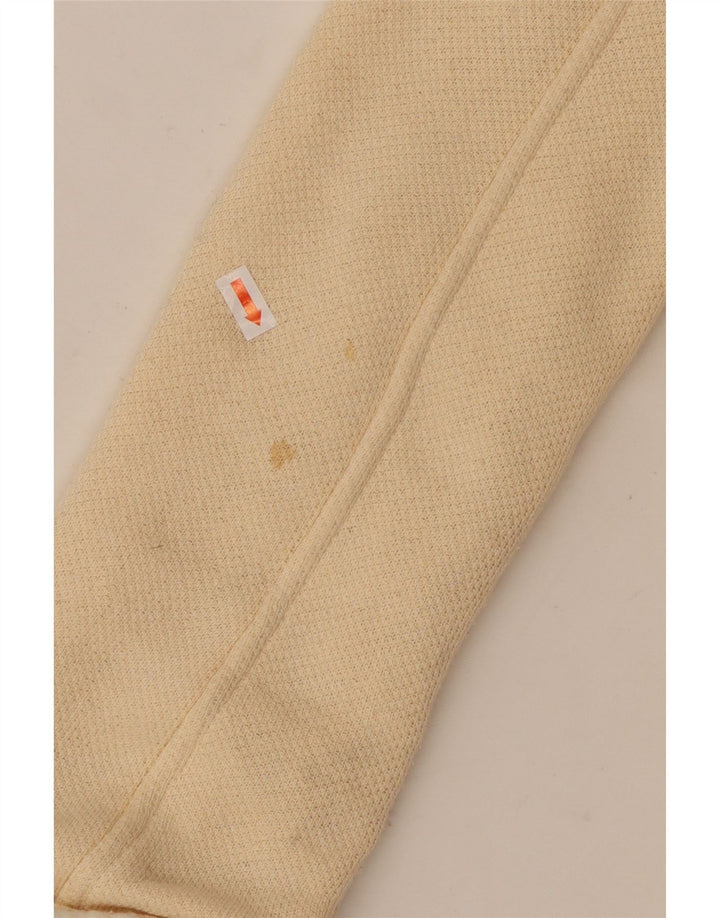 ROXY Veste de survêtement Sherpa pour femme UK 10 Small Off White Cotton