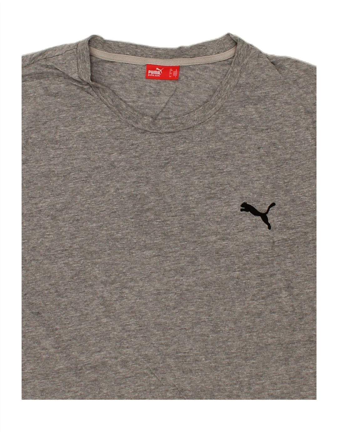 PUMA Mens T-Shirt Top Large Grey Cotton Vintage Puma and Second-Hand Puma from Messina Hembry 