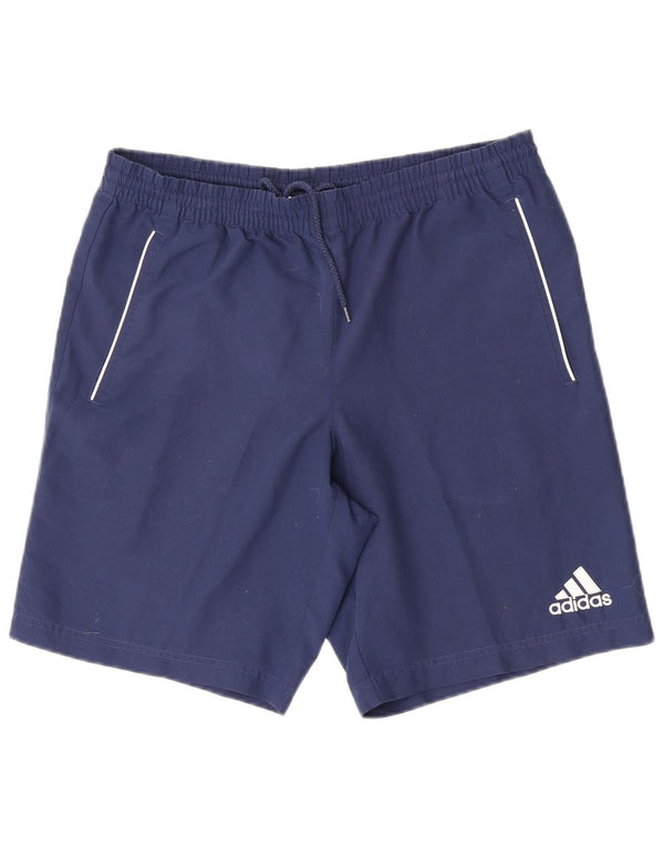 Adidas Short de sport pour homme Bleu marine moyen Polyester