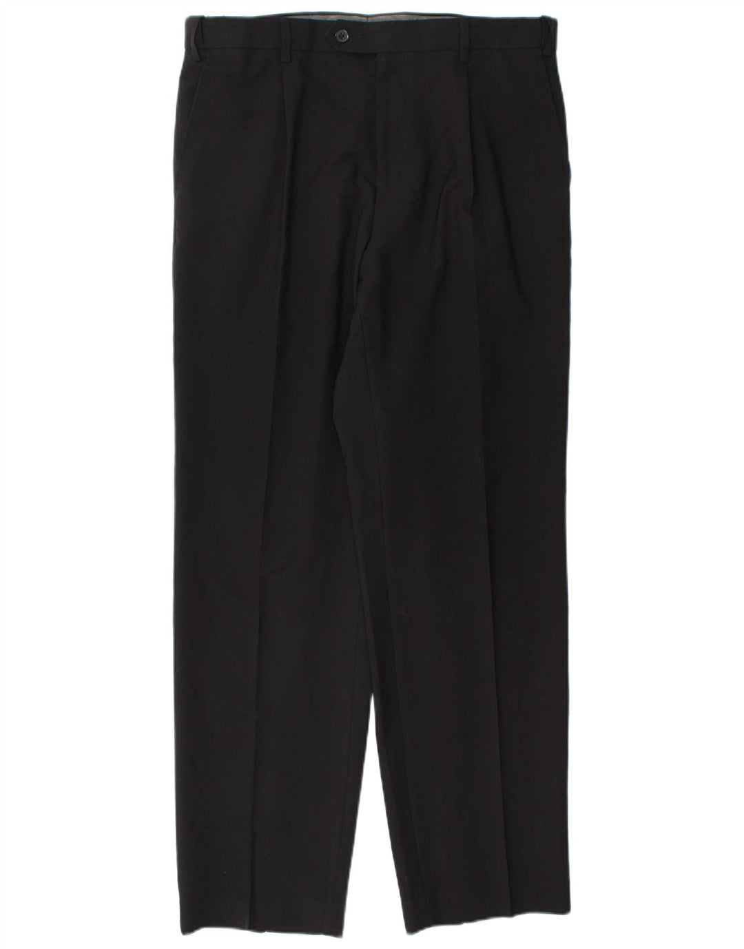 Marks & Spencer Pantalon de costume pour homme W36 L33 Noir Polyester