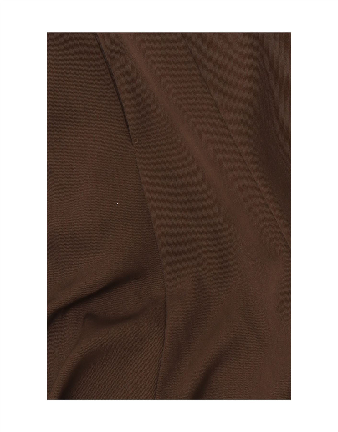 VINTAGE Femme Taille Haute Jupe A-Line Plissée UK 12 Moyen W28 Marron