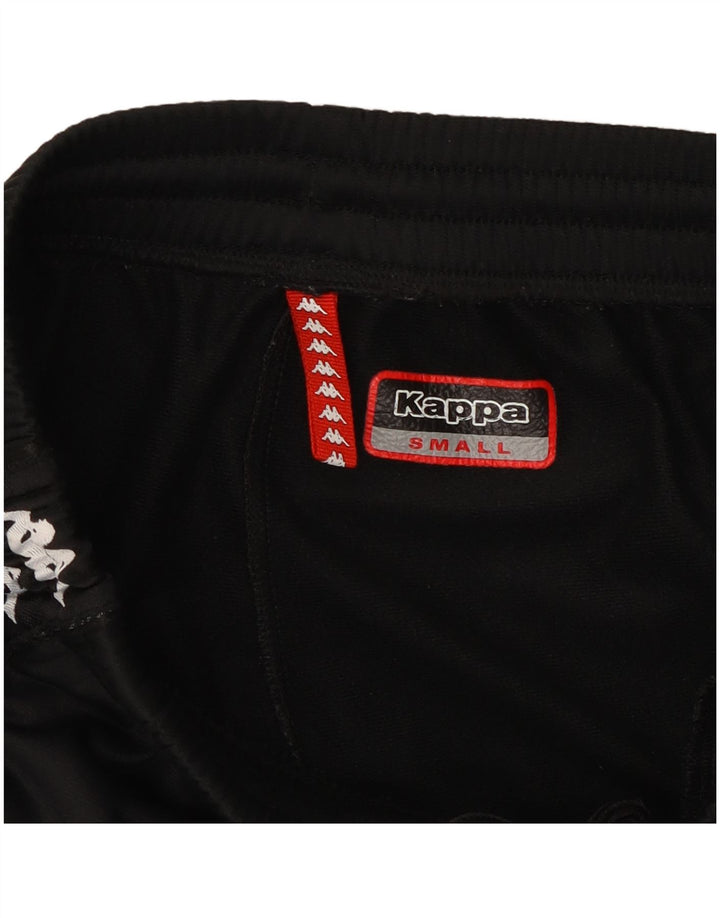 Kappa Pantalon de Survêtement Graphique Homme Petit Noir
