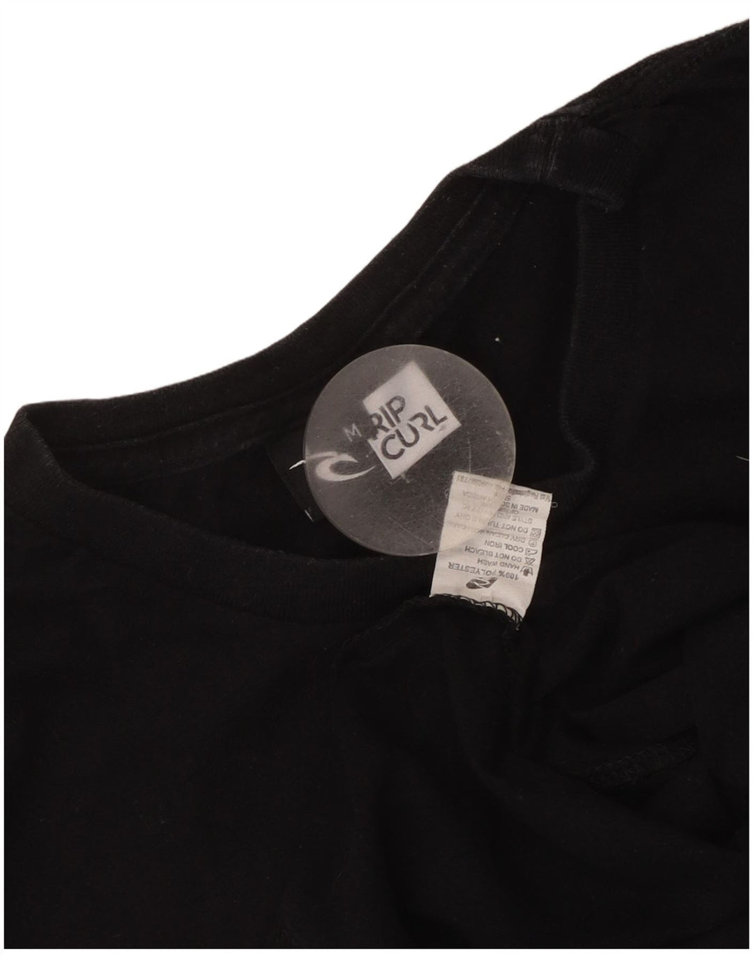 Rip Curl T-shirt graphique pour homme en polyester noir moyen