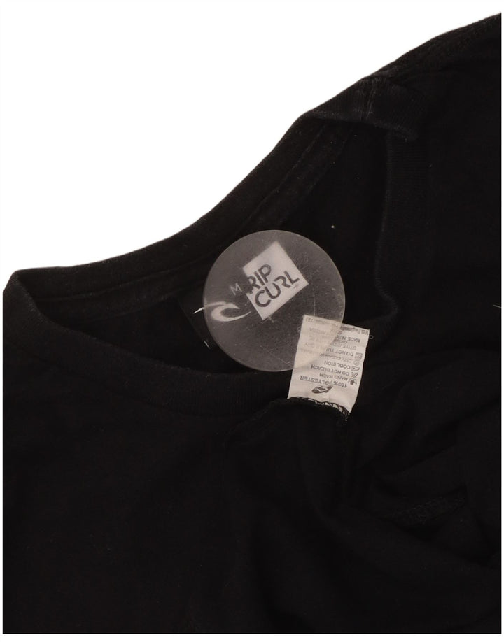 Rip Curl T-shirt graphique pour homme en polyester noir moyen