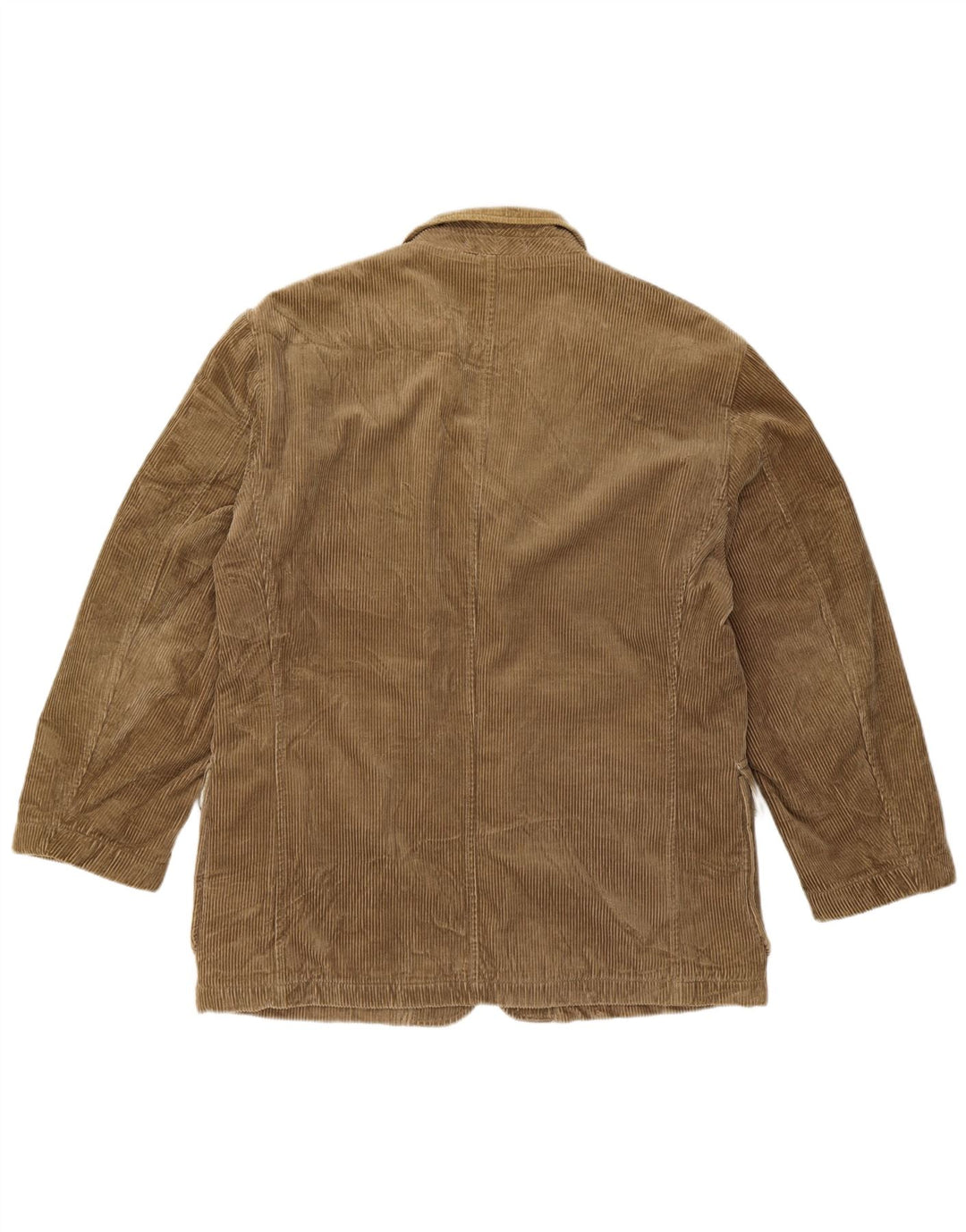 BENETTON Veste en velours côtelé pour homme IT 50 Large Beige Coton