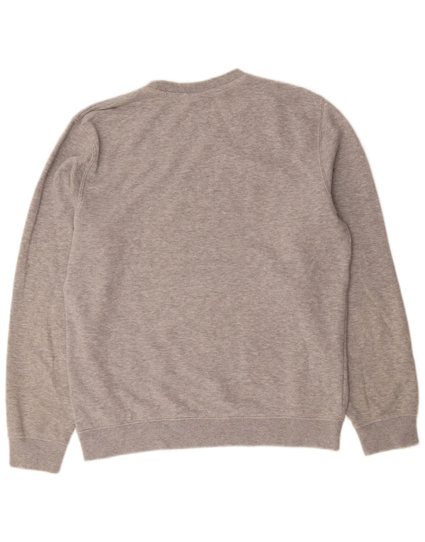 Champion Sweat-Shirt Homme Gris Moyen Moucheté Coton