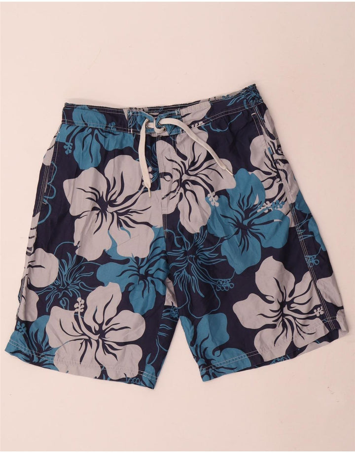 Marks & Spencer Short de Bain Blue Harbor Homme Bleu Marine Moyen Floral