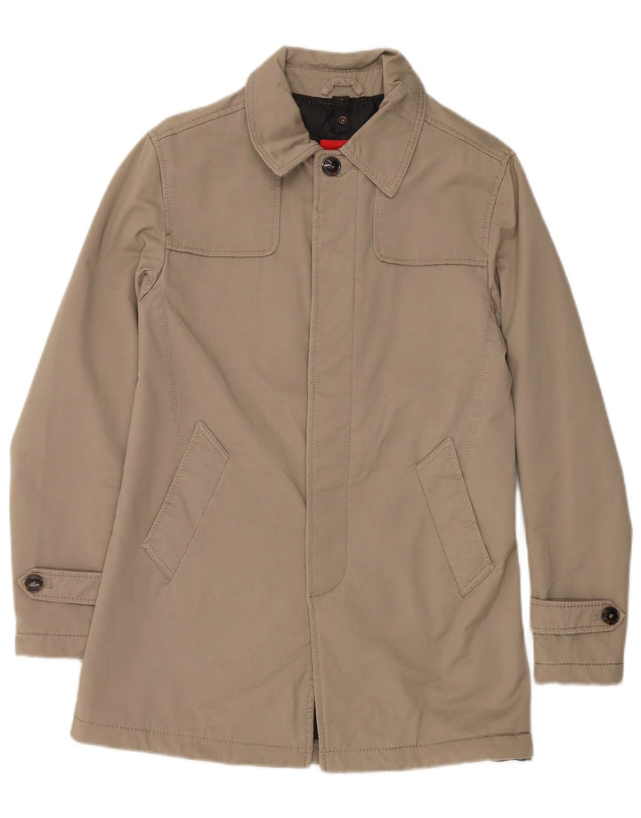 Zara Manteau Homme UK 36 Petit Coton Beige