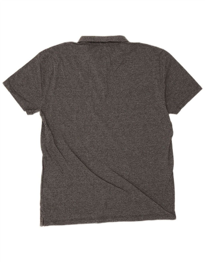 Reiss Polo Homme Large Gris Moucheté Coton