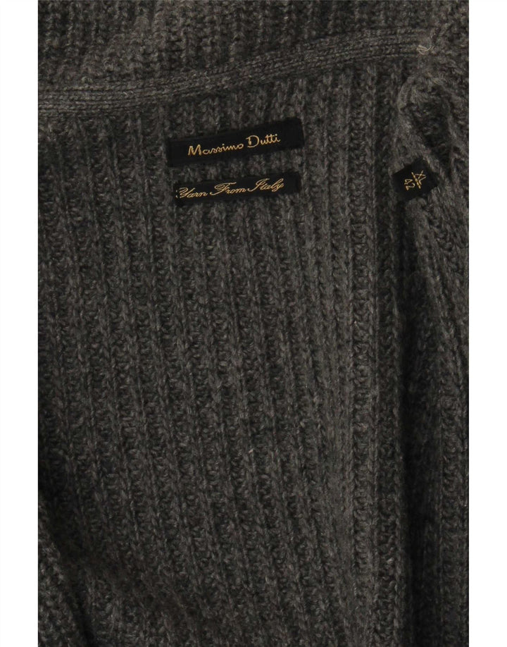 Massimo Dutti Cardigan Homme Pull XL Gris