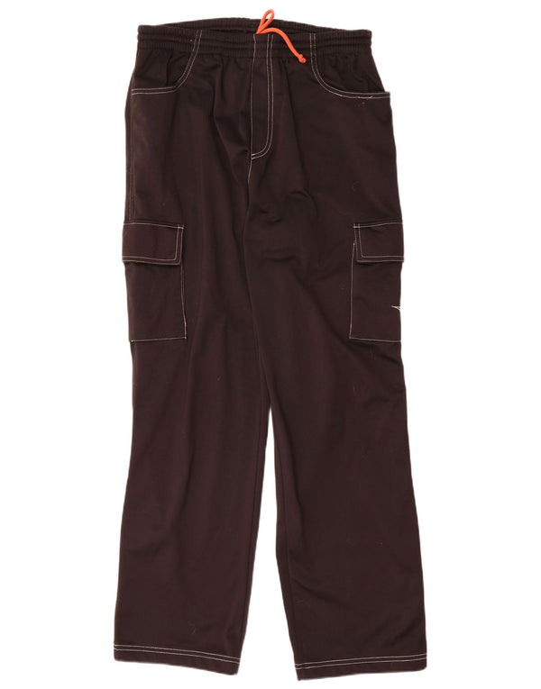 Diadora Pantalon de survêtement cargo pour homme UK 40 Medium Noir Polyester