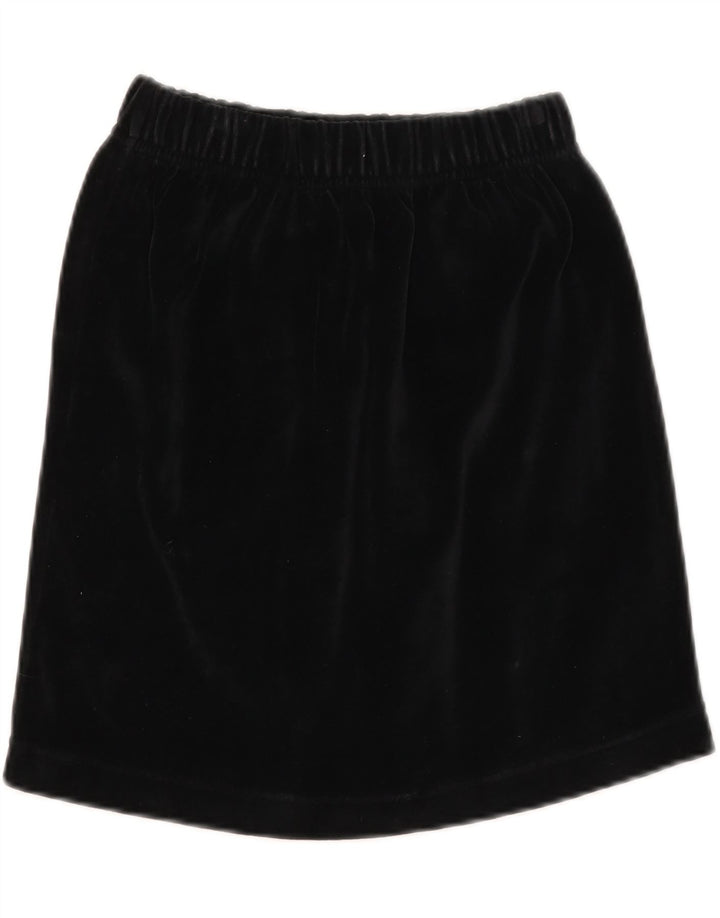 Kenny Mini-jupe en velours pour femme W30 en coton noir moyen