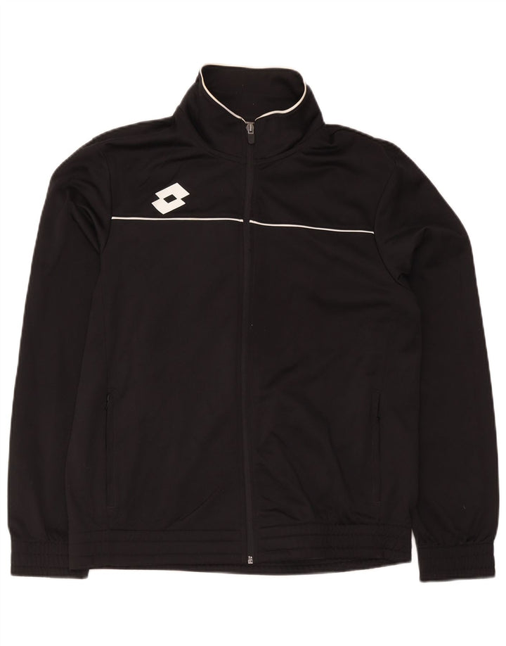 Lotto Veste de survêtement pour homme Petit Noir Polyester