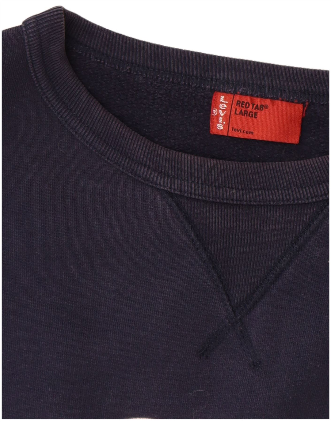 LEVI'S Sweat-shirt graphique pour homme en coton bleu marine Taille L