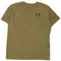 Under Armour T-Shirt Homme Haut Large Kaki Coton