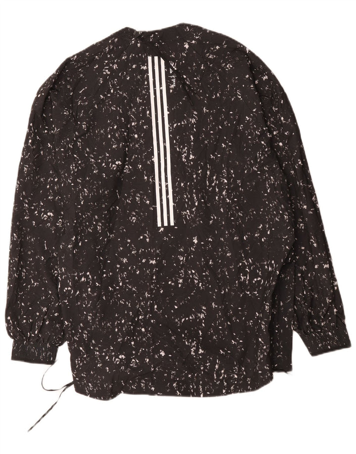 Adidas Haut de survêtement Aeroready pour femme UK 12/14 Noir moyen