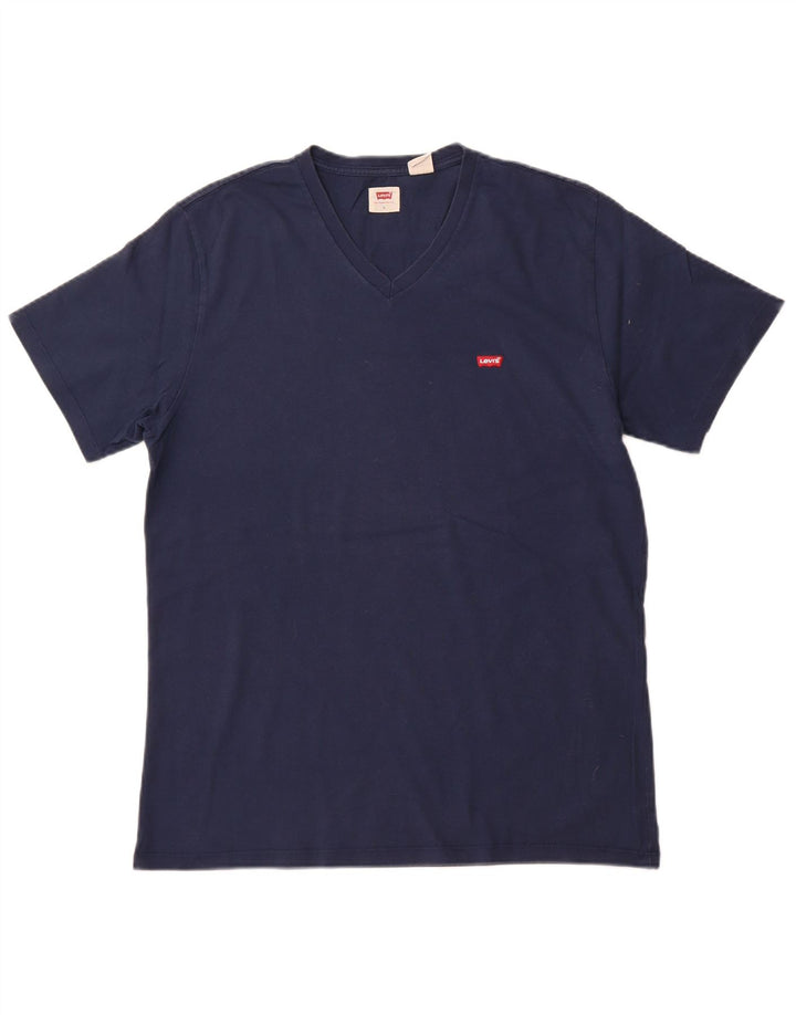 LEVI'S T-Shirt Homme Bleu Marine Large