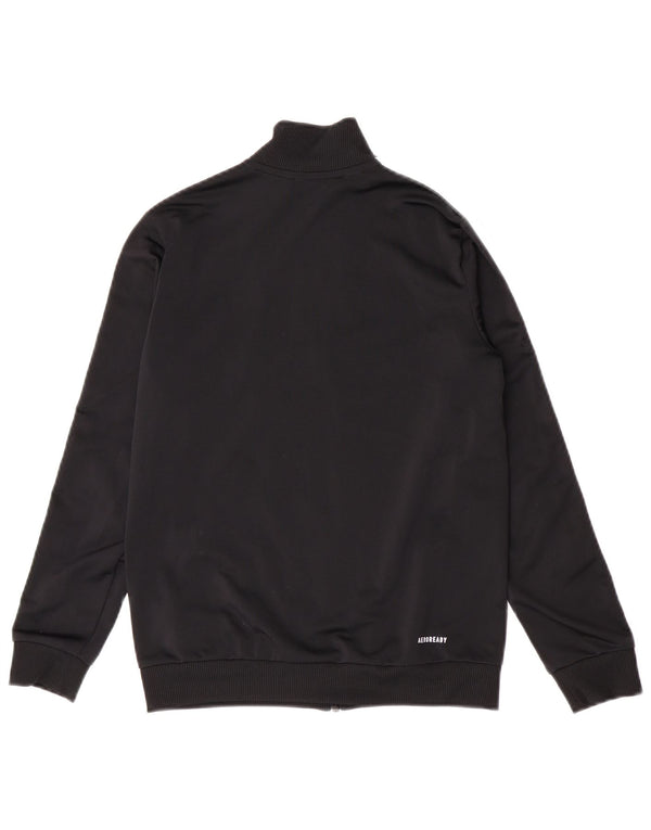 Adidas Veste de Survêtement Aeroready Garçon 11-12 Ans Noir Colorblock